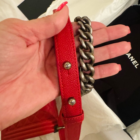 Chanel Medium Caviar Leboy Bag ❤️ - Picture 6 of 15